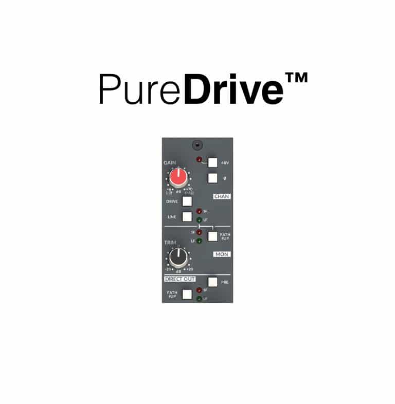 Preamp Pure Drive konsoli SSL Origin