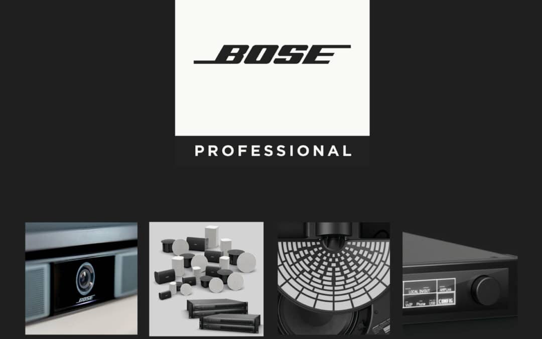 Bose Professional installation and portable sound system