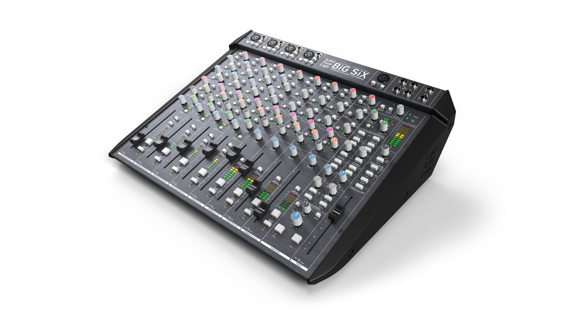 Audiotechcommercial - Wysokiej klasy analogowy mixer SSLBiG SiX