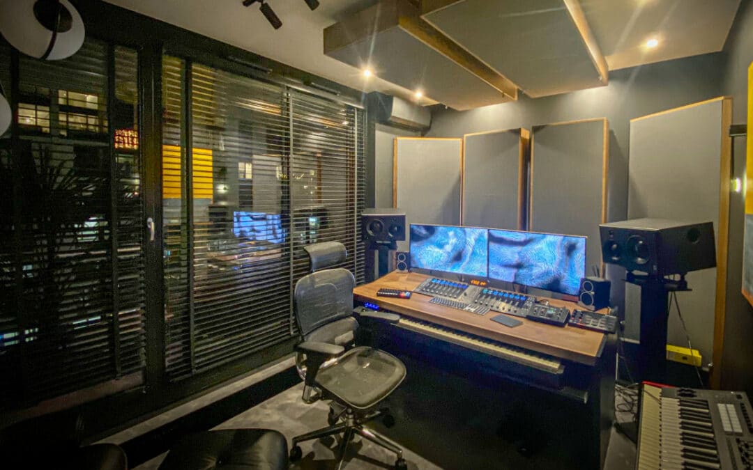 Equipping Gregory Urban's studio with ATC monitors and SSL devices.