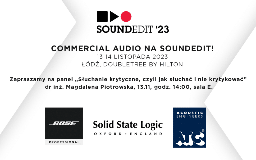 Commercial Audio na Soundedit’23