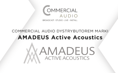 AMADEUS Active Acoustics w dystrybucji Commercial Audio