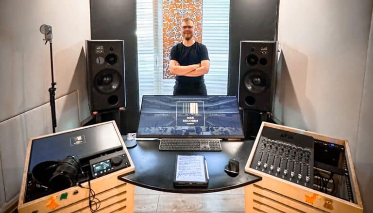 Marcin Kowalczyk wybrał monitory ATC Loudspeakers