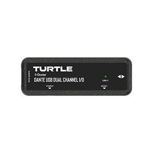 Dante USB Dual Channel IO - Turtle 2CH USB IO