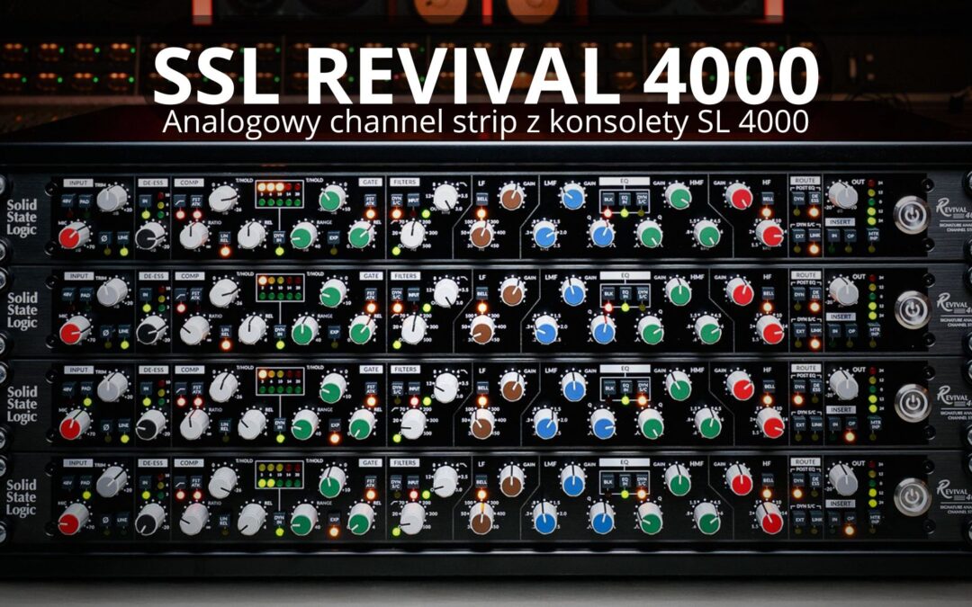 SSL Revival 4000 channel strip from the iconic SL 4000 console