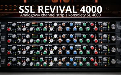 Kanálový pás SSL Revival 4000 z kultovní konzole SL 4000