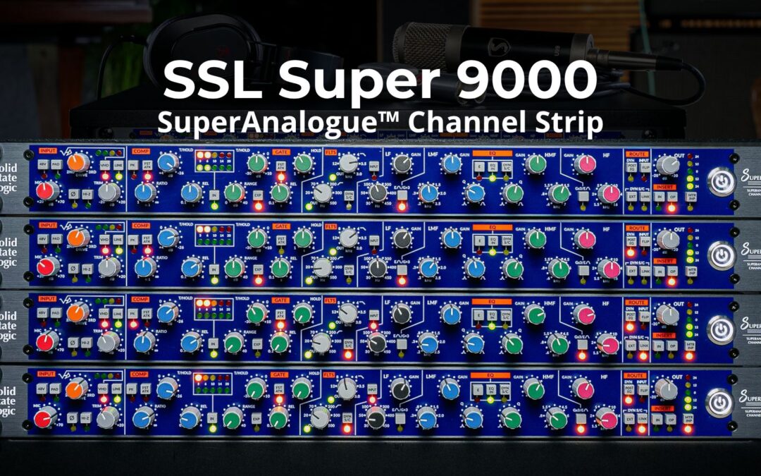 SSL Super 9000 channel strip with SuperAnalogue™ technology