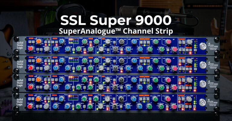 SSL Super 9000 channel strip w technologii SuperAnalogue™