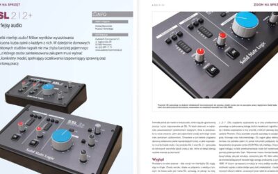 Test SSL 2 i 2+ w miesięczniku Muzyka i Technologia