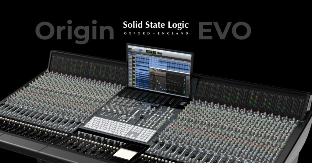 Studyjna konsoleta analogowa Solid State Logic Origin w nowej odsłonie EVO!