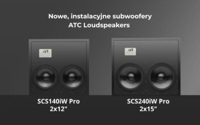 Nowe, instalacyjne subwoofery studyjne ATC Loudspeakers