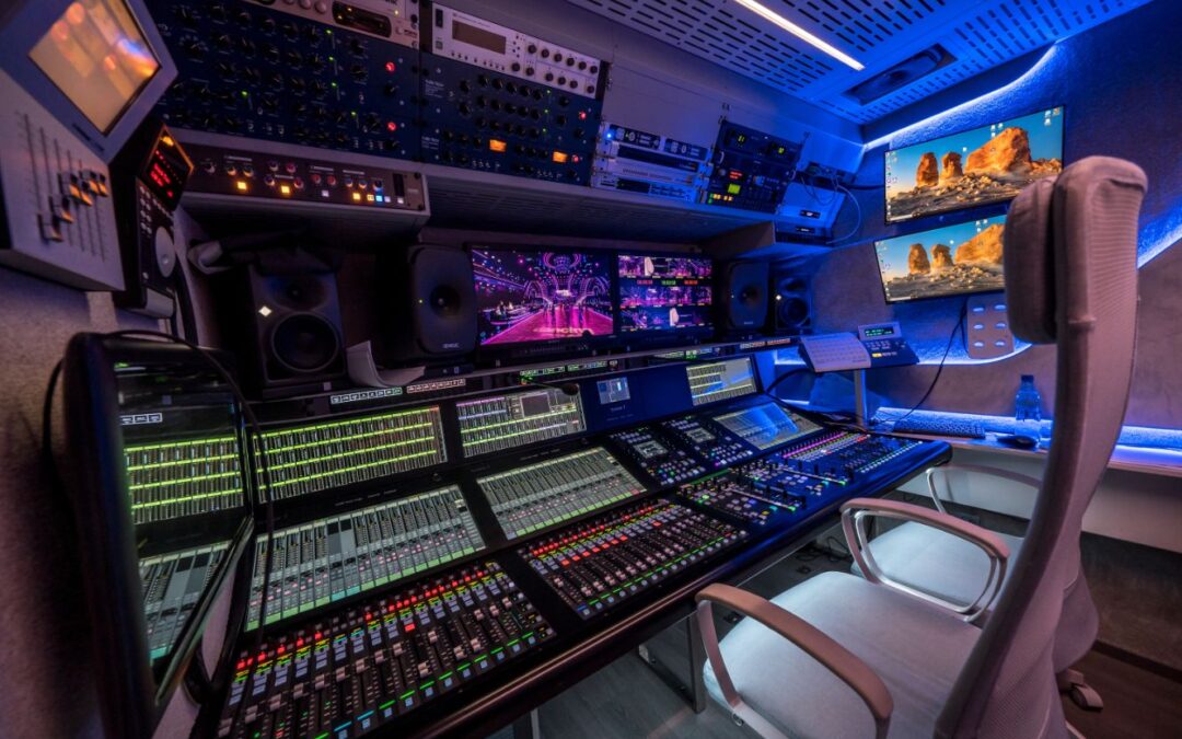 Wóz transmisyjny UHD6 TV Polsat: dostawa i uruchomienie konsolety SSL System T