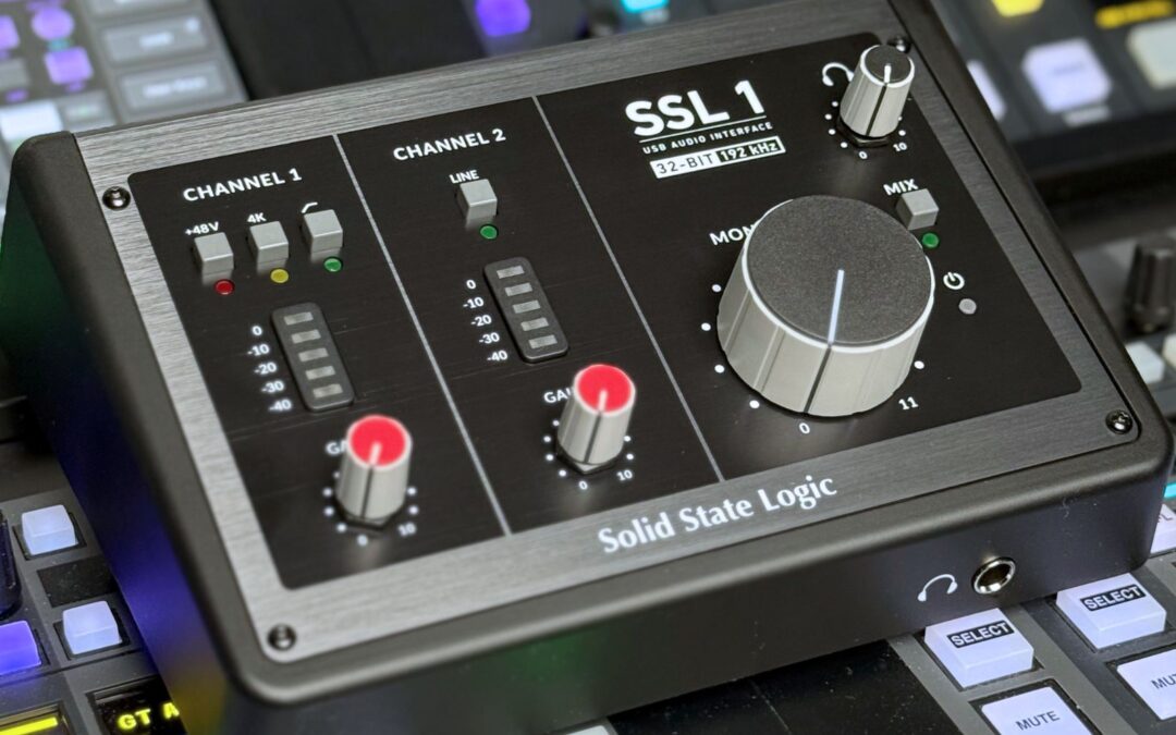 Najmniejszy interfejs audio USB od Solid State Logic – SSL 1