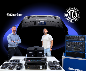 Pierwszy system Clear-Com Rental w Polsce