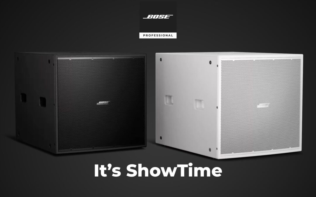 A New Subwoofer in the Bose Professional Portfolio – ShowTime STS118E