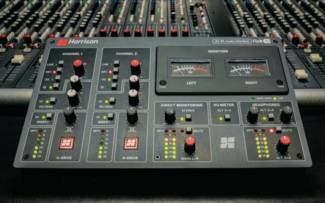 Flex 10 – pierwszy interfejs USB/ADAT od Harrison Audio!