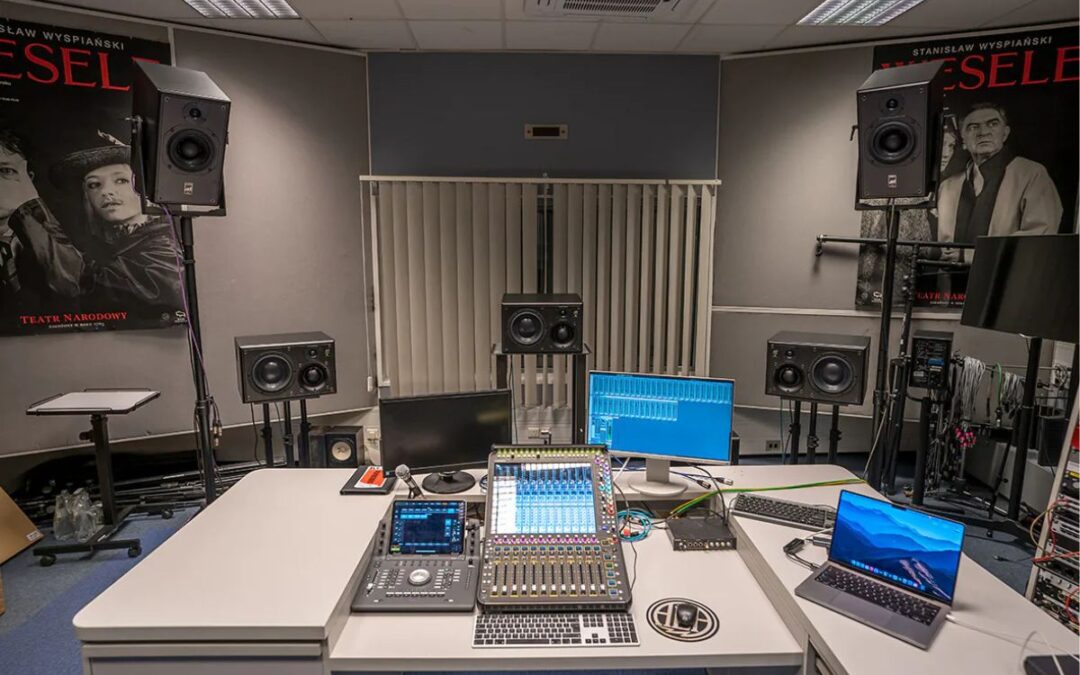 System Dolby Atmos w Radio Kraków: dostawa i strojenie systemu Dolby Atmos 7.1.4 na monitorach ATC Loudspeakers