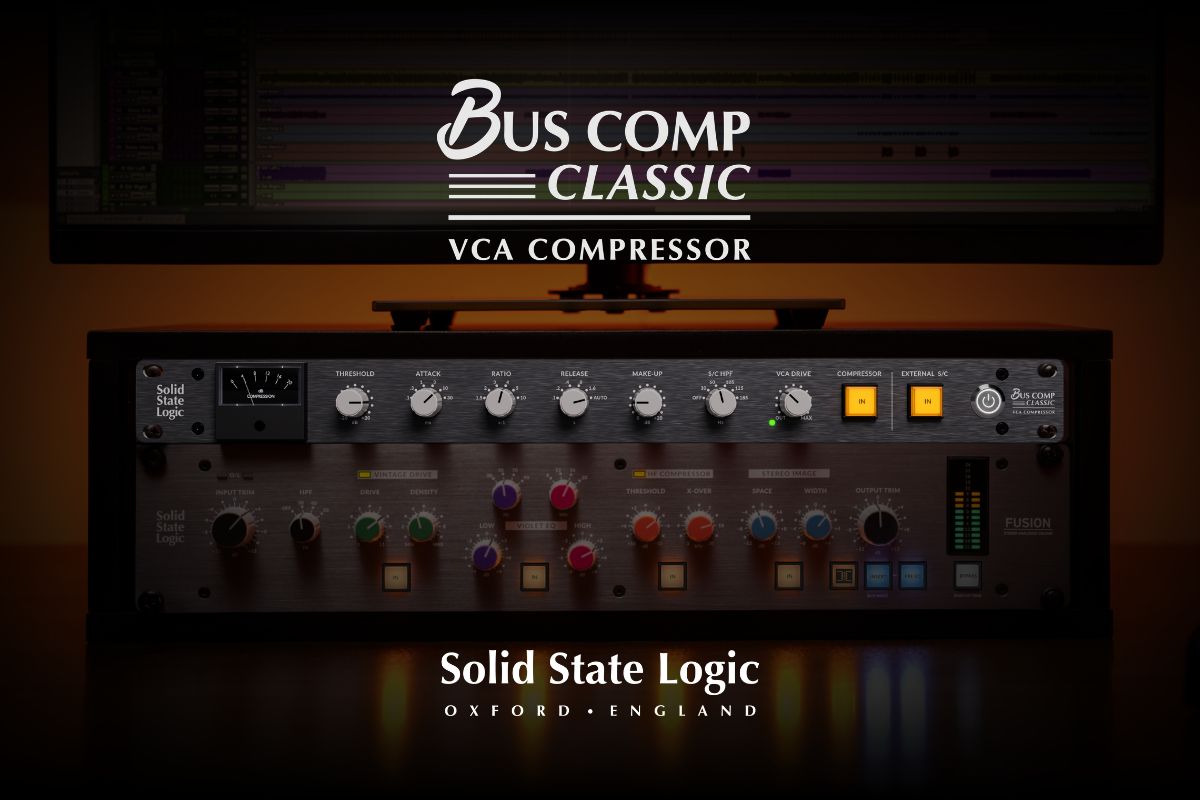 SSL Bus Comp Classic – kultowy Bus Compressor od Solid State Logic w wersji rack