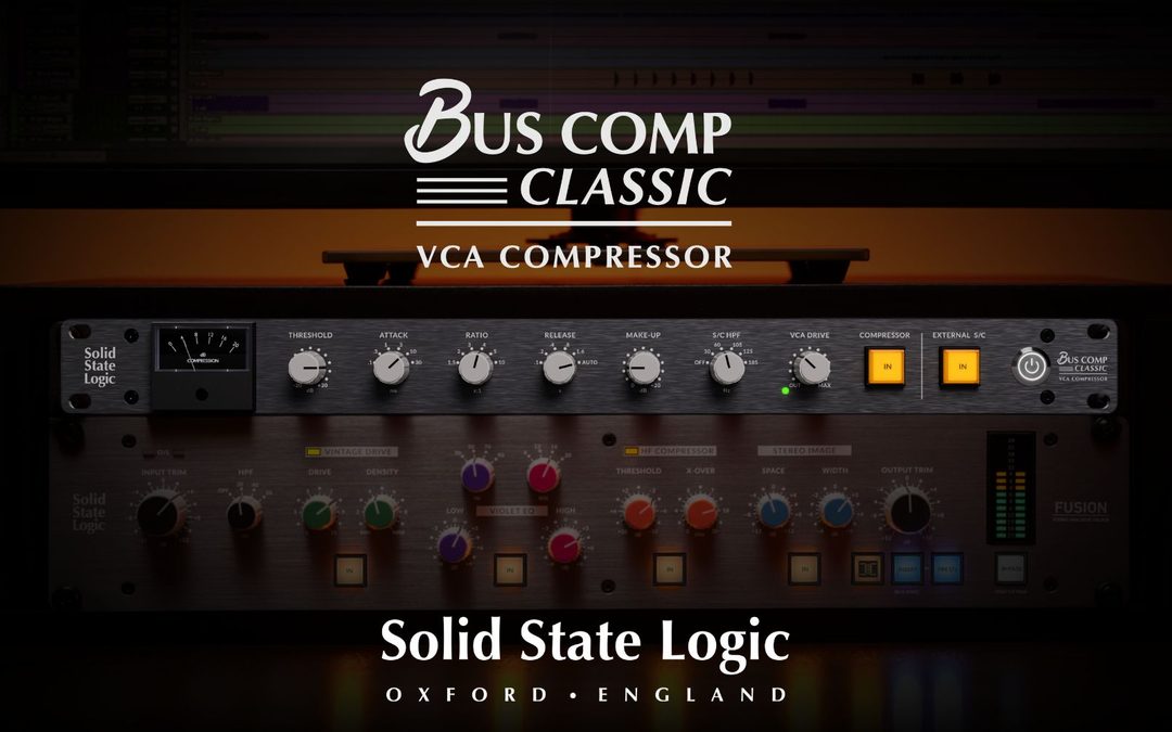 SSL Bus Comp Classic – kultowy Bus Compressor od Solid State Logic w wersji rack
